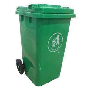 Paperera d'exterior ecològic de 240 litres