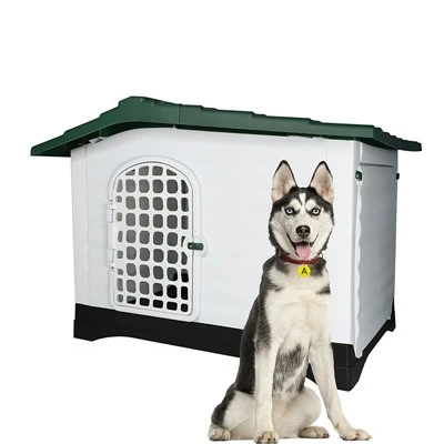 2 portes a l'aire lliure Casa de mascotes impermeable