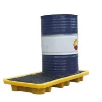 Plataforma de vessaments amb desguàs